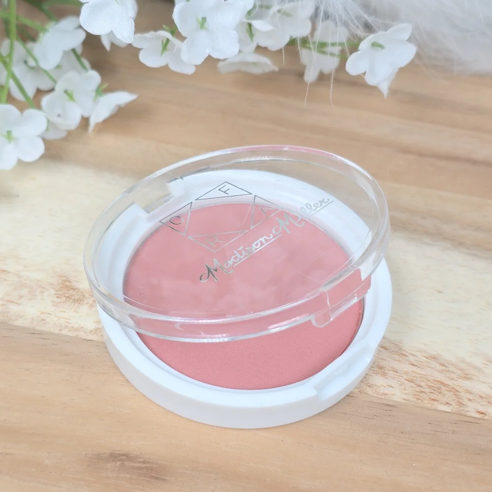 OFRA x Madison Miller Blush Sweet Stuff Color Compact For Cheeks Pink Shade New